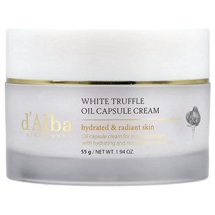 d'Alba, White Truffle Oil Capsule Cream, 1.94 oz (55 g) купить в Киеве и Украине