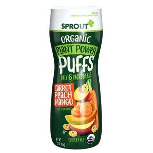 Кульки з кіноа, манго і моркву, Sprout Organic, 1,5 унції (43 г)