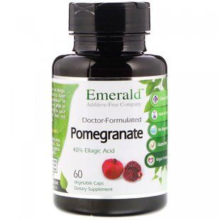 Гранатовий, Pomegranate, Emerald Laboratories, 60 вегетаріанських капсул