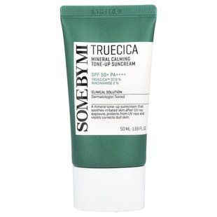 SOME BY MI, Truecica Mineral Calming, Tone-Up Sunscreen, SPF 50+ PA++++, 1.69 fl oz (50 ml) купить в Киеве и Украине