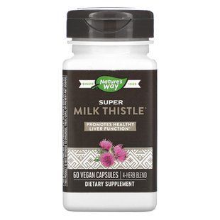 Розторопша екстракт Enzymatic Therapy (Milk Thistle Nature's Way) 60 капсул