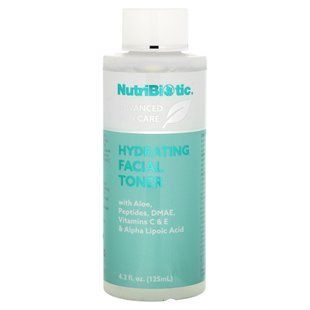 NutriBiotic, Hydrating Facial Toner, 4.2 fl oz (125 ml) купить в Киеве и Украине
