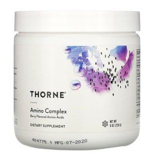 Аминокислотный комплекс ягоды Thorne Research (Amino Complex) 231 г купить в Киеве и Украине