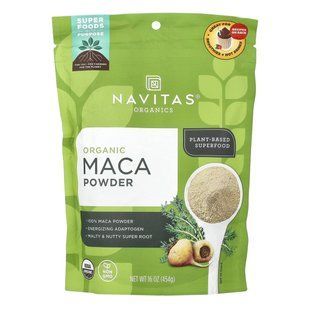 Органический порошок маки Navitas Organics (Organic Root Maca Powder) 454 г купить в Киеве и Украине