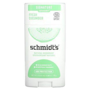 Schmidt's, Natural Deodorant, Fresh Cucumber, 2.65 oz (75 g) купить в Киеве и Украине