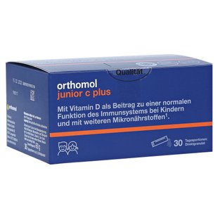 Orthomol Junior C Plus, Ортомол Джуниор 30 дней (лингвальный порошок) купить в Киеве и Украине