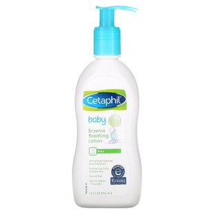 Cetaphil, Baby, успокаивающий лосьон от экземы, 10 жидких унций (296 мл) купить в Киеве и Украине