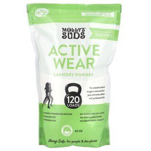 Molly's Suds, Средство для стирки Activewear, 60 унций купить в Киеве и Украине