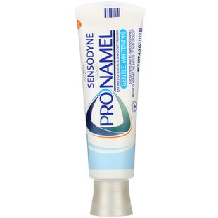 Нежная отбеливающая зубная паста, ProNamel, Gentle Whitening Toothpaste, Sensodyne, 113 г купить в Киеве и Украине