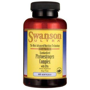 Стандартизированный фитоэстрогенный комплекс, Standardized Phytoestrogen Complex, Swanson, 60 капсул купить в Киеве и Украине