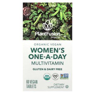 PlantFusion, Women's One-A-Day Mutivitamin, 60 Vegan Tablets купить в Киеве и Украине