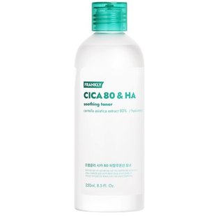 Тонер успокаивающий с комплексом центеллы Frankly (Cica 80&HA Soothing Toner) 260 мл купить в Киеве и Украине