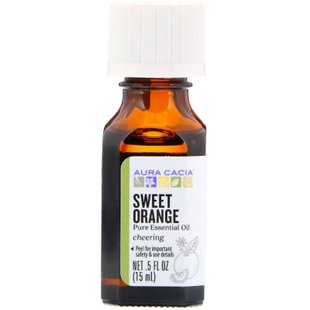 Апельсиновое масло Aura Cacia (Sweet Orange) 15 мл купить в Киеве и Украине