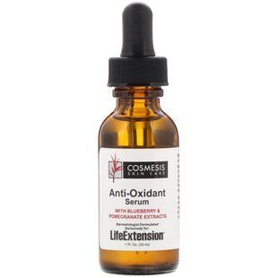 Косметичний догляд за шкірою, сироватка проти гликации, Cosmesis Anti Glycation Serum, Life Extension, 30 мл
