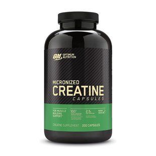 Optimum Nutrition, Micronized Creatine Capsules, 200 caps купить в Киеве и Украине