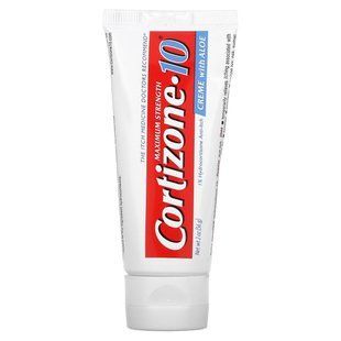 Крем против зуда с гидрокортизоном и алоэ максимальная сила Cortizone 10 (1% Hydrocortisone Anti-Itch Creme with Aloe Maximum Strength) 56 г купить в Киеве и Украине