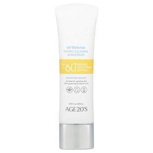 AGE20'S, UV Defense, Hydro Calming Sunscreen, SPF 60+, 1.69 fl oz (50 ml)