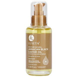 Luseta Beauty, Jamaican Black Castor Oil, Intensive Hair Serum, 100 ml (3.38 fl. oz)