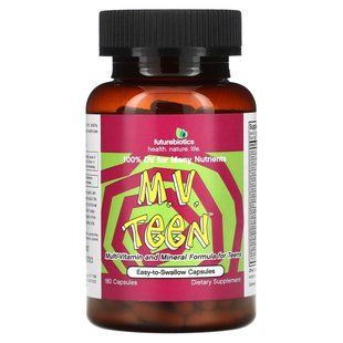 Multivitamins for teenagers FutureBiotics (MV Teen) 180 capsules