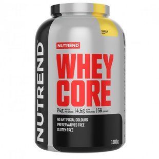 100% Сывороточный протеин вкус ванили Nutrend (WHEY CORE) 1,8 кг купить в Киеве и Украине