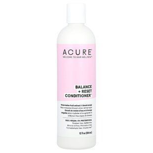 ACURE, Balance + Reset Conditioner, All Hair Types, Watermelon Fruit Extract & Blood Orange, 12 fl oz (354 ml) купить в Киеве и Украине