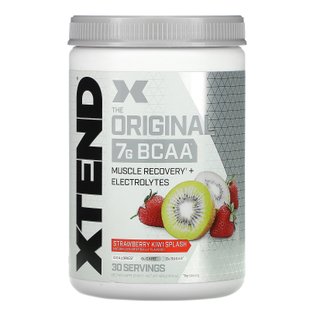 Scivation, Xtend, аминокислоты с разветленной цепью, киви и клубника, 14,5 унции (410 г) купить в Киеве и Украине