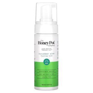 The Honey Pot Company, Foaming Wash, Cucumber Aloe, 5.51 fl oz (163 ml) купить в Киеве и Украине