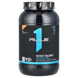 Сывороточный протеин Rule One (R1 Whey Blend) 908 г, слегка солёная карамель купить в Киеве и Украине