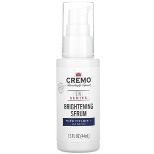 Cremo, Defender Series, осветляющая сыворотка с витамином С и пептидами, 1,5 жидких унции (44 мл) купить в Киеве и Украине