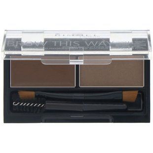 Set for eyebrow shaping, 003 dark brown palette, Rimmel London, 1 pc.