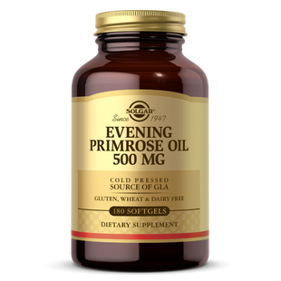 Масло вечерней примулы Solgar (Evening Primrose Oil) 500 мг 180 капсул купить в Киеве и Украине