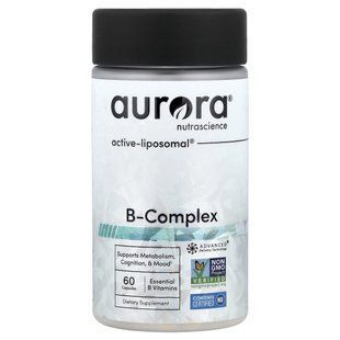 Витамины B-комплекс Aurora Nutrascience (B-Complex) 60 капсул купить в Киеве и Украине