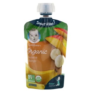 Детское пюре из банана и манго Gerber (Baby Food) 99 г купить в Киеве и Украине