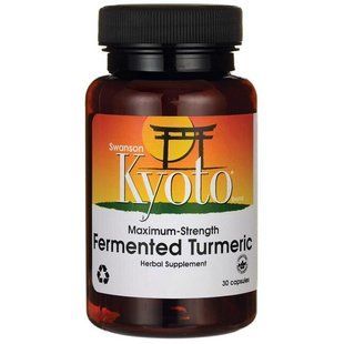 Ферментована куркума максимальной сили Swanson (Maximum Strength Fermented Turmeric) 760 мг 30 капсул купить в Киеве и Украине