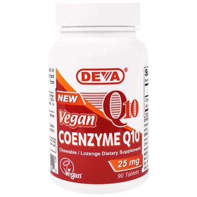 Коензим Q10 Deva (Coenzyme Q10) 25 мг 90 таб