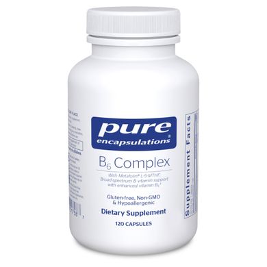 Вітамін B6 комплекс Pure Encapsulations (B6 Complex) 120 капсул