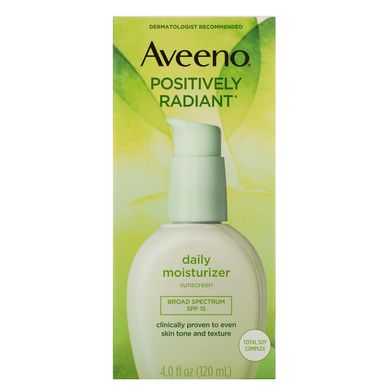 Денний зволожуючий крем SPF 15 Aveeno (SPF 15 Sunscreen) 120 мл