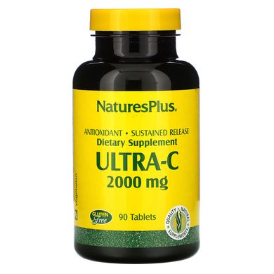 Вітамін С Nature's Plus (Ultra-C) 2000 міліга 90 таблеток