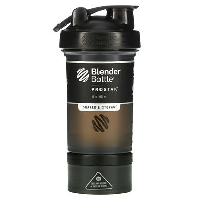 Пляшка-блендер чорна Blender Bottle 650 мл