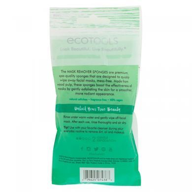 Mask Removal Sponges, EcoTools, 2 Sponges