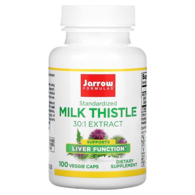 Розторопша Jarrow Formulas (Milk Thistle) 150 мг 100 капсул