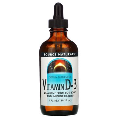 Витамин D3 Source Naturals (Vitamin D-3) 118.28 мл купить в Киеве и Украине