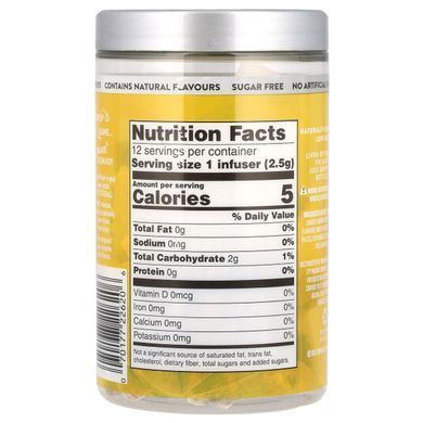 Ароматизированный усилитель холодной воды, лимон и имбирь, Cold Infuse, Flavoured Cold Water Enhancer, Lemon & Ginger, Twinings, 12 заварщиков, 1,06 унции (30 г) купить в Киеве и Украине