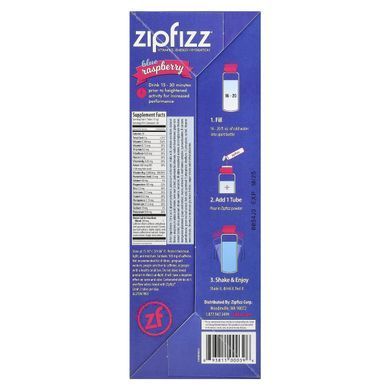 Mix of healthy energy with vitamin B12, blueberry and raspberry, 20 tubes of 0.39 oz (11 g) each