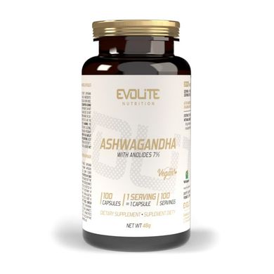 Ashwagandha 375 mg Evolite Nutrition 100 veg caps