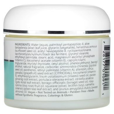 Ультразволожуючий крем для обличчя з пептидами NutriBiotic (Peptide Face Creme) 57 г