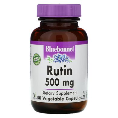 Рутин Bluebonnet Nutrition (Rutin) 500 мг 50 капсул