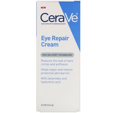 Крем для відновлення контура очей, Eye Repair Cream, CeraVe, 142 г