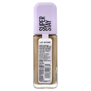 Maybelline, Super Stay, Lumi-Matte Foundation, 128, 1 fl oz (30 ml)