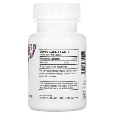 Melatonin Thorne Research (Melatonin-5) 60 capsules